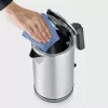 Wasserkocher SEVERIN WK 3449 — 1,7 L, 2400 W, Edelstahl/Kunststoff, schwarz-silber