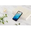 Schutzhülle iKins für Samsung Galaxy S20 — blauer See schwarzes Finish