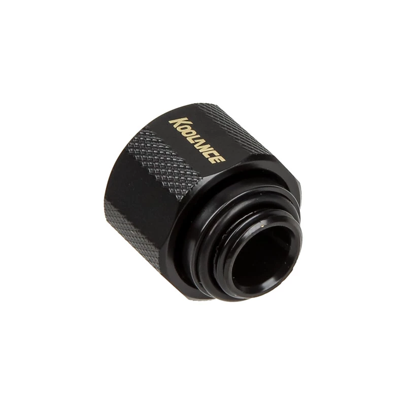 Koolance Verbindungsstück gerade G1/4 Zoll AG auf 13/10 mm - schwarz