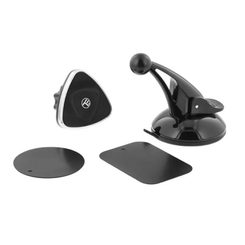 Auto-Handyhalterung Tellur Magnetic Window and Dashboard Mount, schwarz – magnetische Halterung für Smartphones