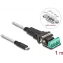 DeLOCK Adapter USB Type-C auf Seriell RS-422/485 Stecker 1m 5V
