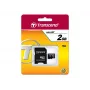 Transcend 2GB MicroSD TS2GUSD Flash-Karte