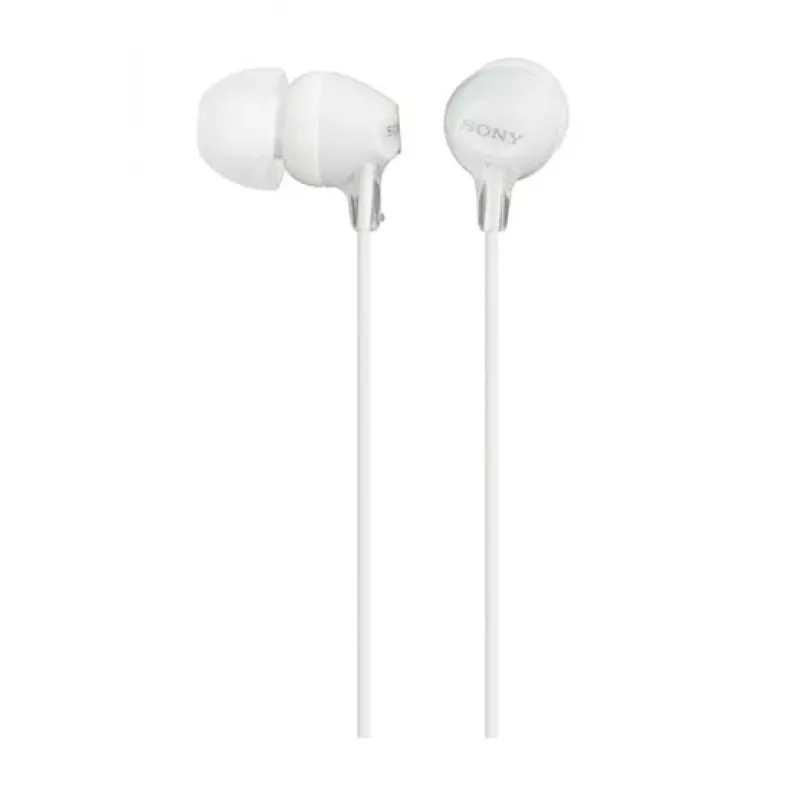 Sony MDR-EX15LP, Kabelgebunden, 8 - 22000 Hz, Musik, 3 g, Kopfhörer, Weiß