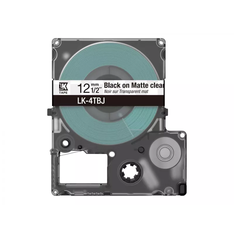 Etikettendrucker Epson C53S672065 Schwarz Transparent 1,2 cm Breite