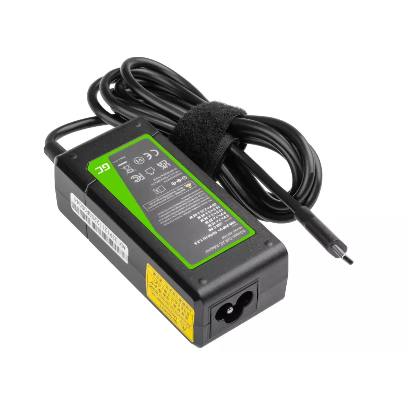 Adapter Green Cell AD133P Indoor 45W Schwarz