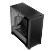 PC-Gehäuse MODECOM VOLCANO EXPANSE S MIDI Schwarz — Temperglas, USB-C, unterstützt Micro-ATX, GPU bis 430 mm