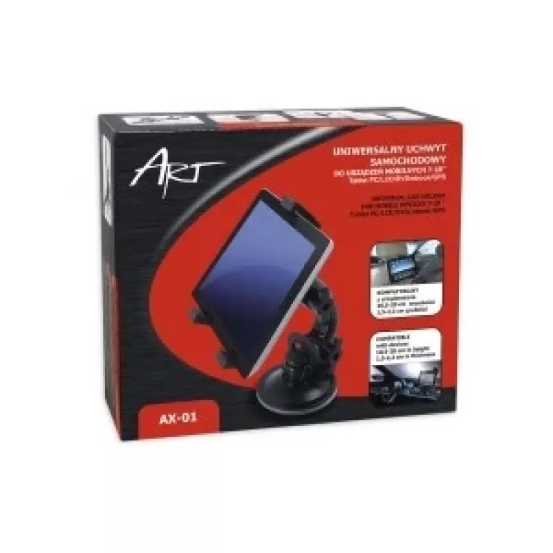 Auto-Tablet-Halterung 7 à 11 360° Saugnapfhalterung / Kopfstütze 360° Art