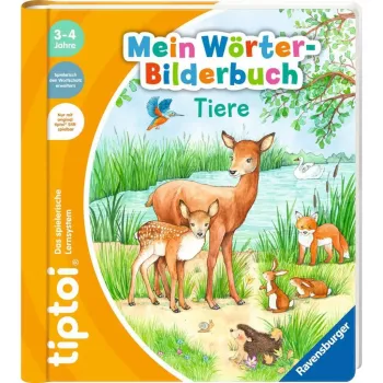 tiptoi Mein Wörter-Bilderbuch: Tiere, Lernbuch