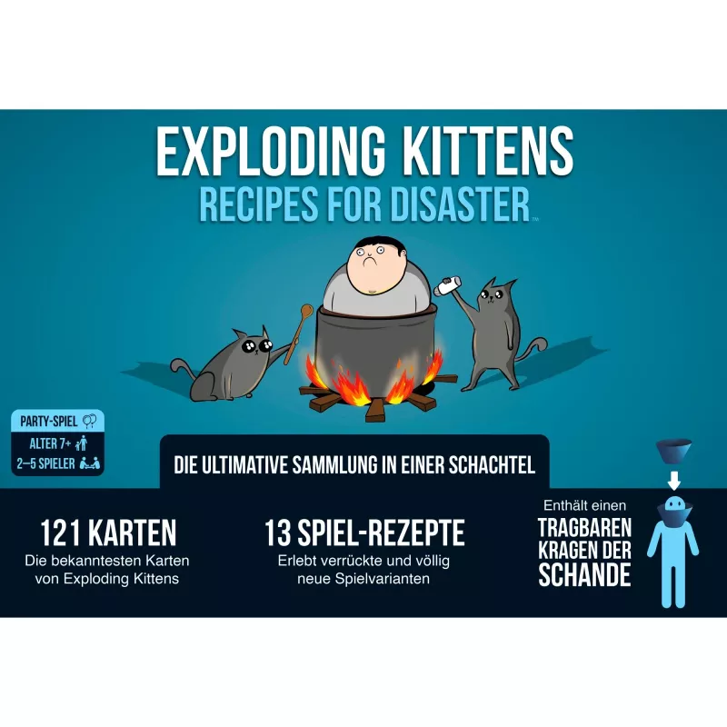 Exploding Kittens - Recipes for Disaster, Kartenspiel