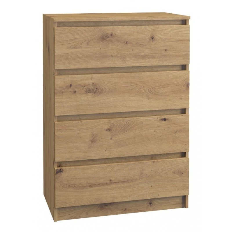 Kommode top e shop M4 ARTISAN – 4 Schubladen, Eiche, 700×400×970 mm, Spanplatte