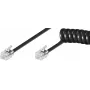 Telefonkabel Microconnect MPK10200 RJ-10 RJ-10 2 m Schwarz