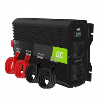Power inverter Grün Cell INVGC12 Auto 3000 W Schwarz