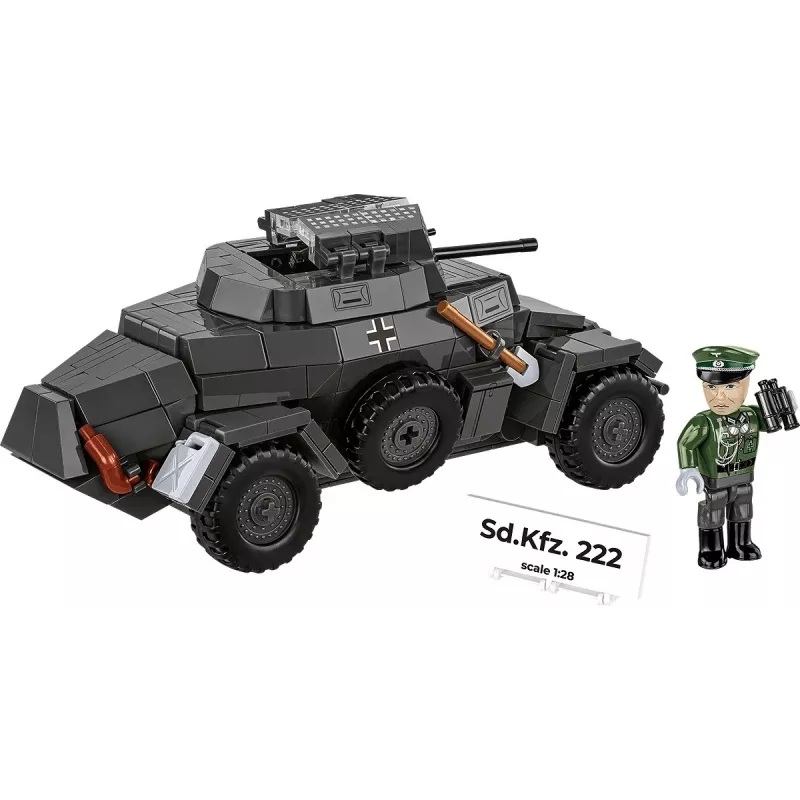 Cobi Blocks Sd.Kfz 222 Modellbausatz COBI-2657 — 502 Bausteine