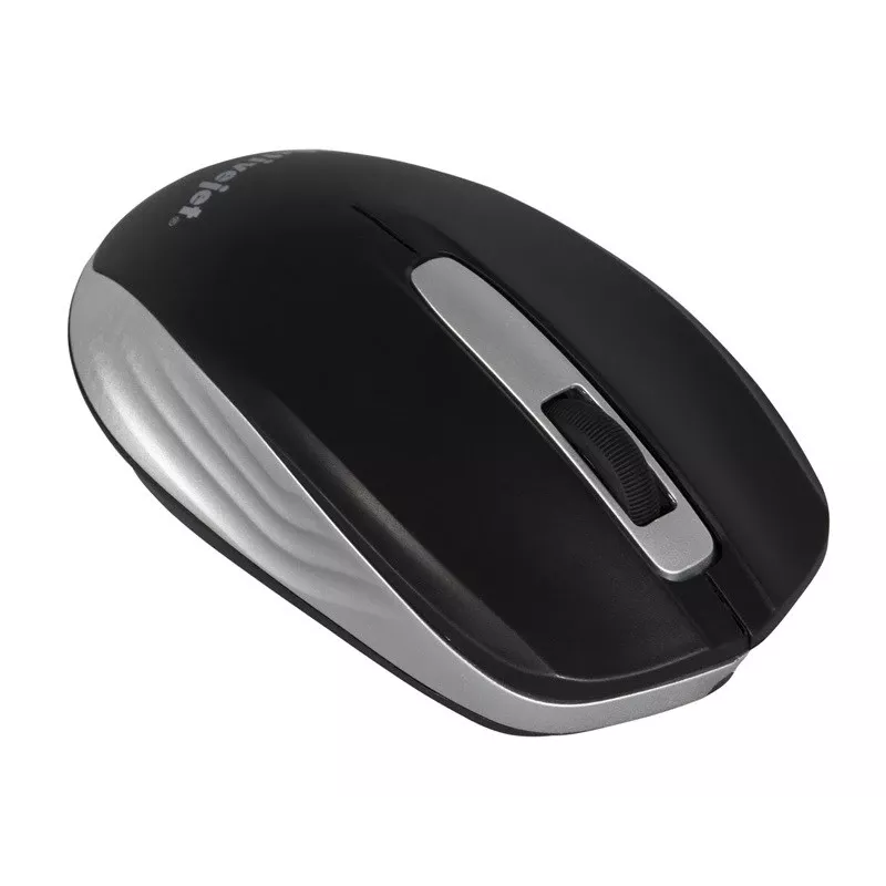 Kabellose Maus ActiveJet AMY-313, RF-Nano-Empfänger, optisch 1200 DPI, beidhändig, 3 Tasten, AA-Batterie
