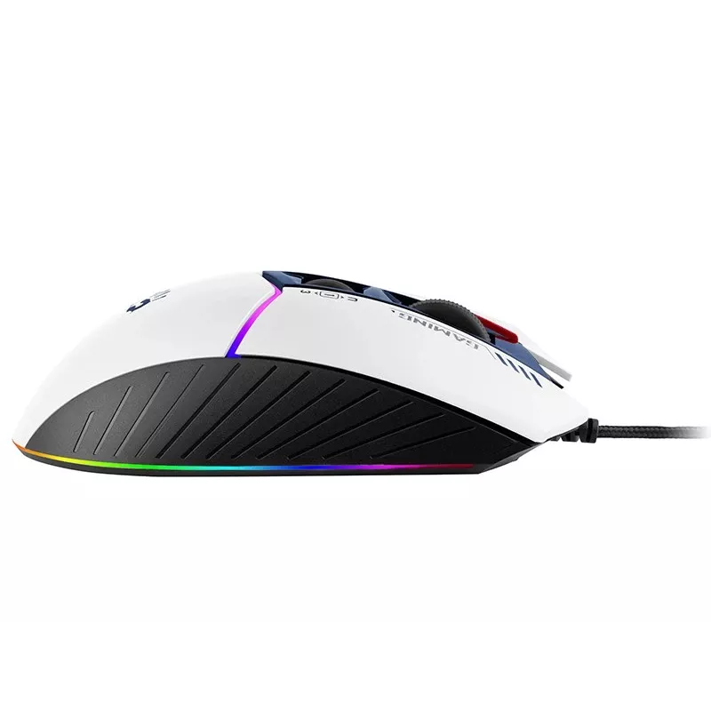 Gaming-Maus A4Tech Bloody W95Max USB – rechtshändig, weiß, 12000 DPI, 1 ms, 250 ips, 125/2000 Hz