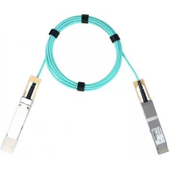 Aktives optisches Kabel BlueOptics QSFP-DD 400GBASE-SR8, Ethernet/Infiniband, 3 m