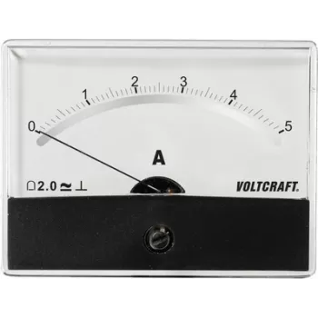 Voltcraft AM-86X65/5A/DC Einbau-Messgerät AM-86X65/5A/DC 5 A Drehspulmesswerk (AM-86X65/5A/DC)