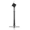 Deckenhalterung 45-76 cm für Projektor P-107B 15 kg schwarz
