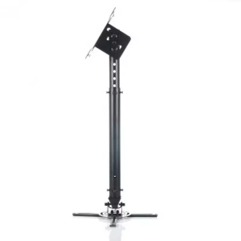 Deckenhalterung 45-76 cm für Projektor P-107B 15 kg schwarz