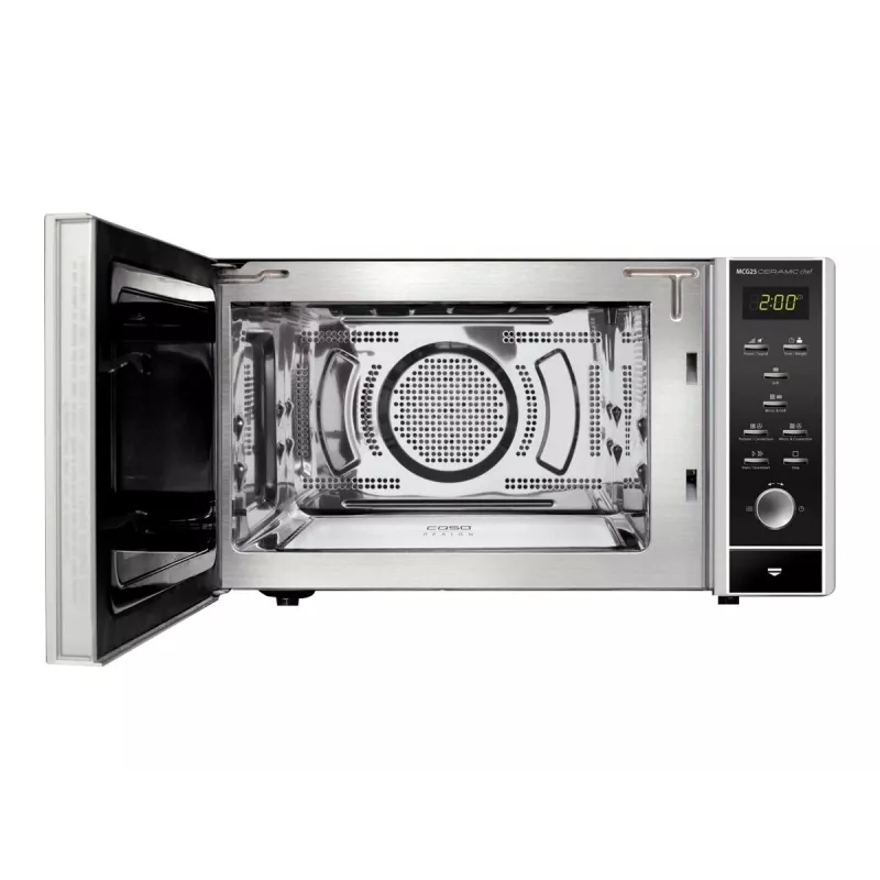 Caso | Mikrowelle | MCG 25 | Freistehend | 25 L | 900 W | Heißluft | Grill | Schwarz