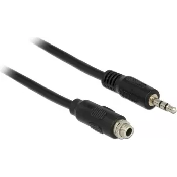 Audio-Kabel 3.5mm DeLOCK 85116 1m Schwarz