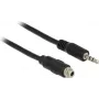 Audio-Kabel 3.5mm DeLOCK 85116 1m Schwarz