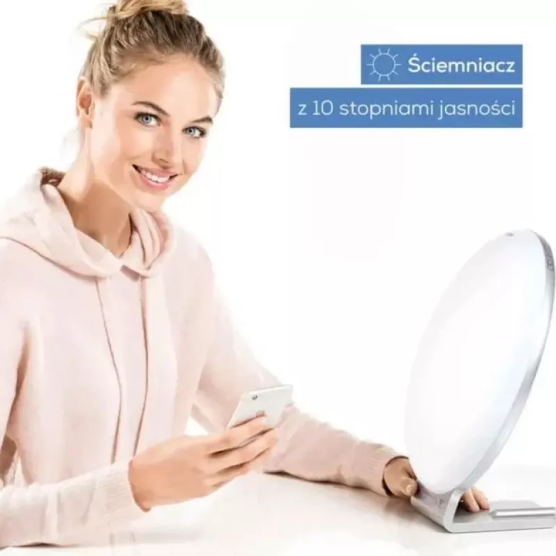 Lichttherapielampe Beurer TL100 – 10.000 Lux Intensität, energiesparendes Design