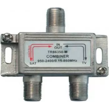 Splitter ShiverPeaks 86350-M für SAT-TV, Frequenz 5–860 MHz und 950–2250 MHz, DC-Durchlass