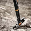 Fiskars 1020214 Hammer Klauenhammer Schwarz, Metallic, Orange