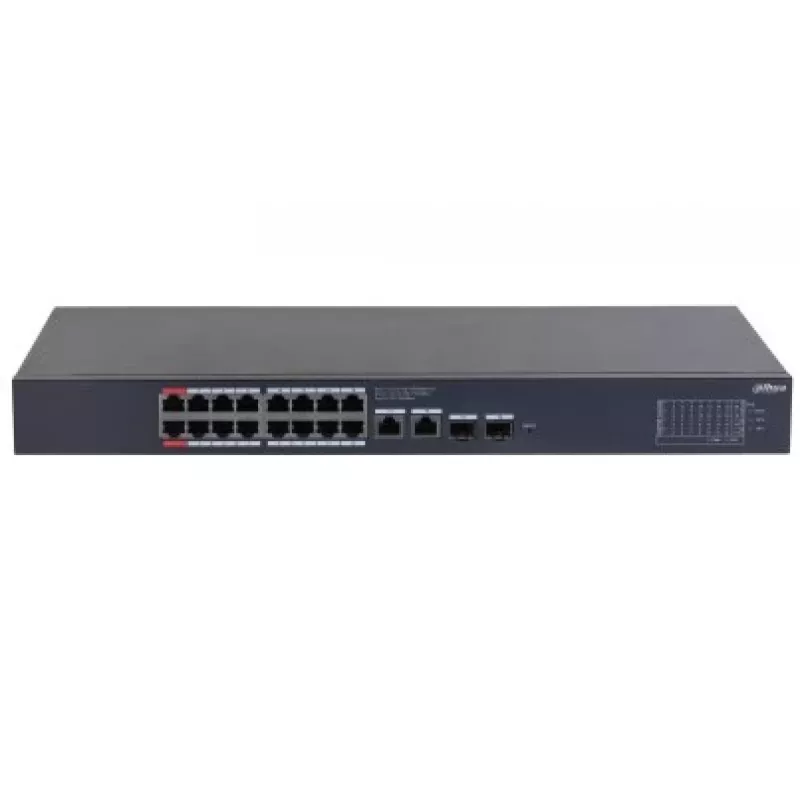 Dahua Technology CS4220-16GT-135 Netzwerk-Switch Managed L2 Gigabit Ethernet (10/100/1000) Power over Ethernet (PoE) Schwarz
