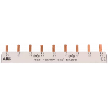 ABB PS3/12 - Stromschiene, dreiphasig (ABB PS3/12)