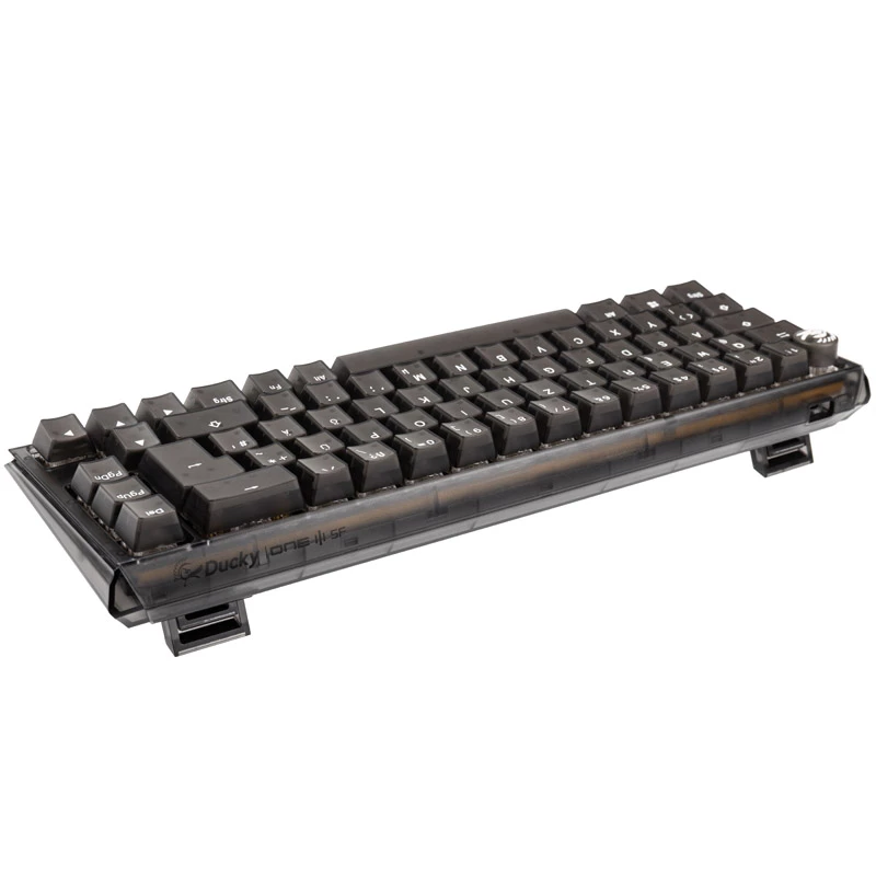 Ducky One 3 Aura Schwarz SF Gaming-Tastatur, RGB-LED - MX-Speed-Silver