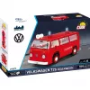 Konstruktionsspielzeug Cobi Volkswagen T2b Feuerwehr 1:35 Maßstab, rot