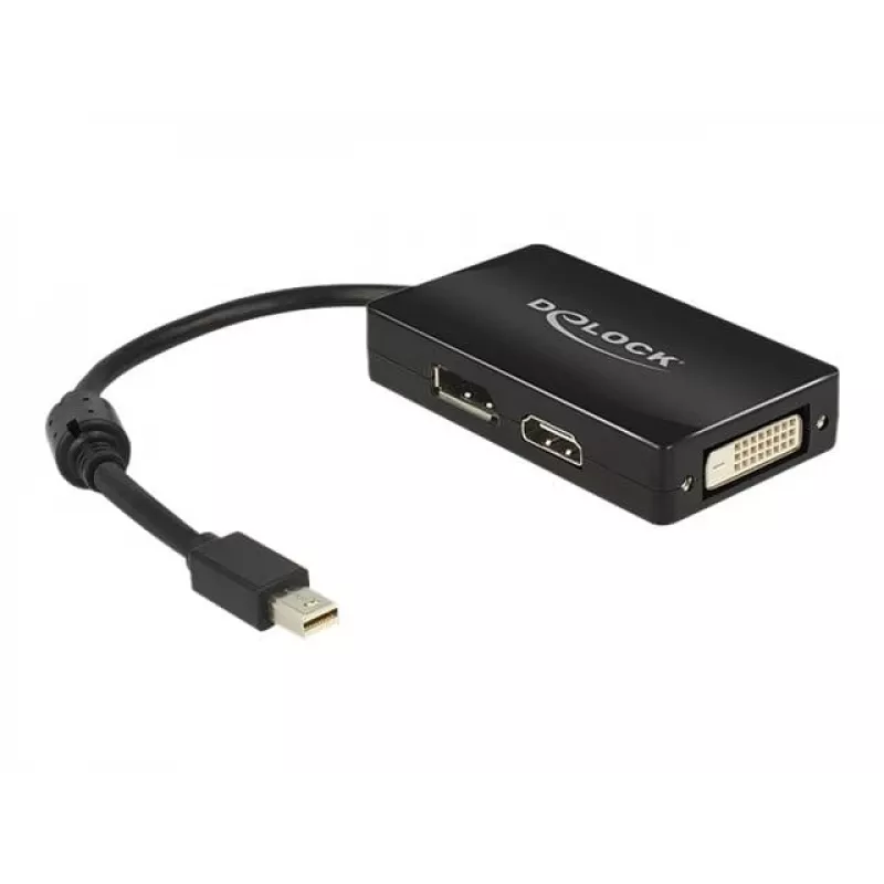 Kabel DeLOCK 0,16m DisplayPort HDMI DVI Mini DisplayPort
