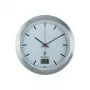 Wanduhr Renkforce E1003R — 17 cm Durchmesser, silberne Oberfläche