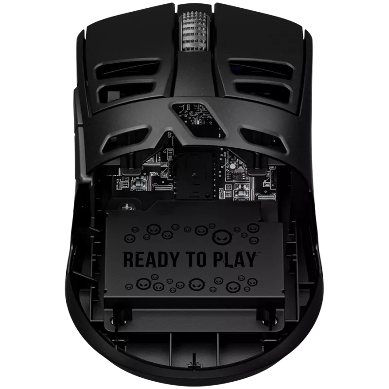 LORGAR MSE90W, Magnesiumlegierung Kabellose Gaming-Maus Elite, Schwarz