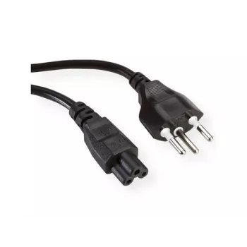 Netzkabel VALUE 19.07.2097, Netzleitung CEE 7/7 kompatibel, 1,8 m, 250 V, schwarz