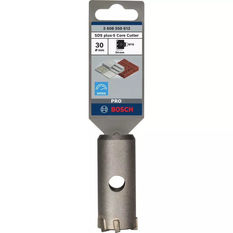 Bosch SDS plus-9 CoreCutters Set, Single, Bohrer, Metall, 80 g, 1 Stück, 1 Stück