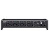 Audio-Interface Tascam US-4X4HR – 4x XLR-Combo, 4 analoge Ausgänge, 56 dB Mikrofonvorverstärker, 192 kHz, USB 2.0, Desktop, Schwarz