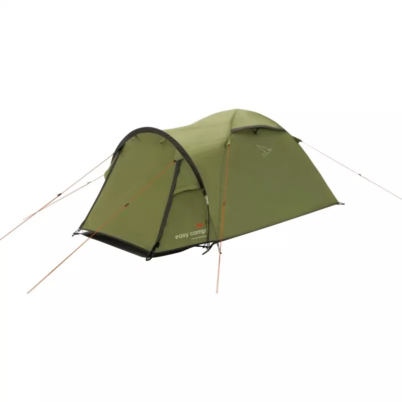 Easy Camp Setesdal 2 Kuppelzelt (olivgrün, mit Tunnelvorzelt, Modell 2025)