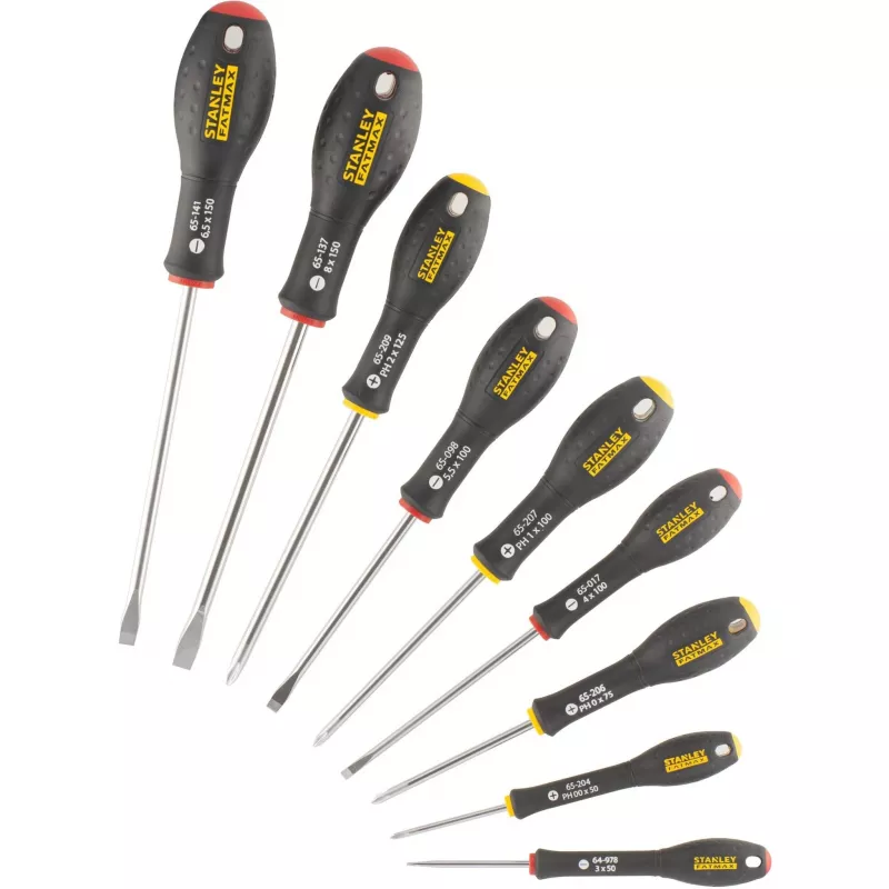 Handschraubendreher-Set STANLEY FATMAX FMHT65439-0 — Schlitzschraubendreher, verschiedene Größen