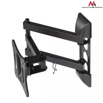 Wandhalterung für TV/Monitor MACLEAN MC-719, für Bildschirme bis 68,6 cm (27 Zoll), max. 15 kg, VESA 100x100, schwarz