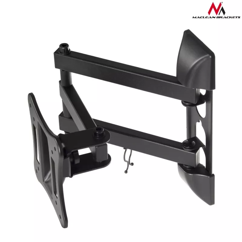 Wandhalterung für TV/Monitor MACLEAN MC-719, für Bildschirme bis 68,6 cm (27 Zoll), max. 15 kg, VESA 100x100, schwarz