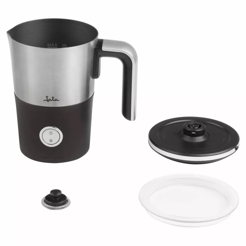 Automatischer Milchaufschäumer JATA JECL1900 Schwarz Edelstahl 150ml 550W