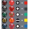Schraubendreher-Set Wera Kraftform VDE/7 Heavy Metal 2