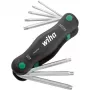 Taschenschraubendreher Wiha PocketStar Multibit-Schraubendreher, Länge 120 mm, Modell 23047