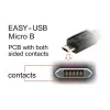 USB-Kabel DeLOCK 83847 USB 2.0 0,5 m USB A Micro-USB B Schwarz