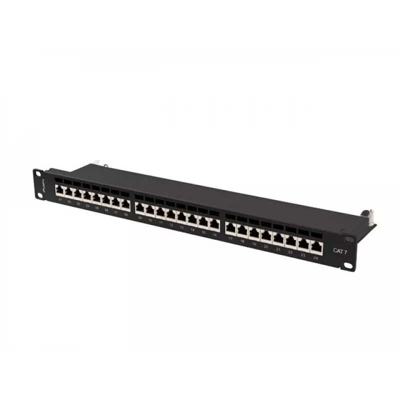 Patchpanel 1U Lanberg PPS7-1024-B