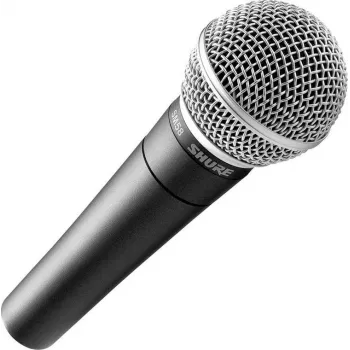 Shure SM58SE - dynamisches, nierenförmiges Gesangsmikrofon mit Schalter
