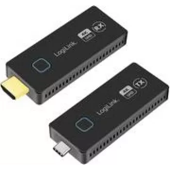LogiLink HDMI-Übertragungsset USB-C auf kabellos 30 m - Kabel-/Adapter-Set - Digital/Daten (HDW0104)